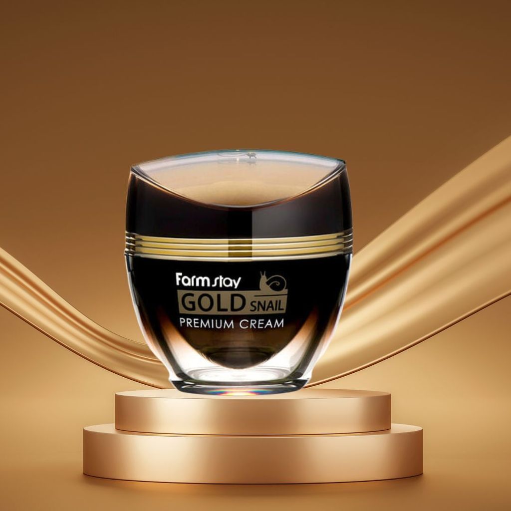 Farm Stay - Gold Snail Premium Cream - Liftingový krém se Obrázek produktu 