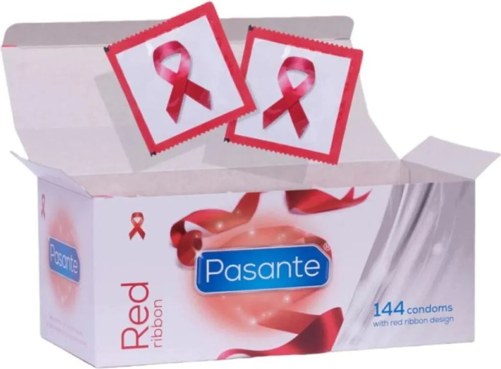 Preservativi Nastro Rosso 144 Pezzi: Scorta Risparmio per Piaceri Sicuri