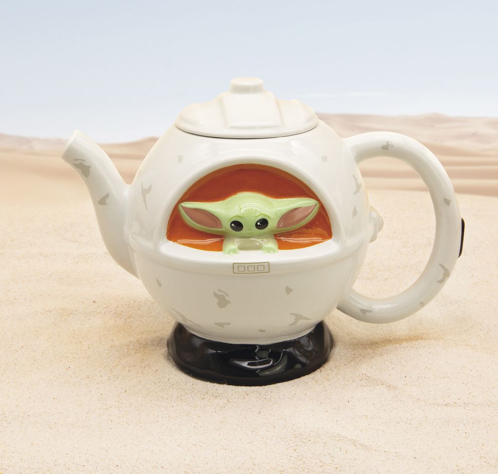 THE MANDALORIAN Teapot Grogu Spaceship
