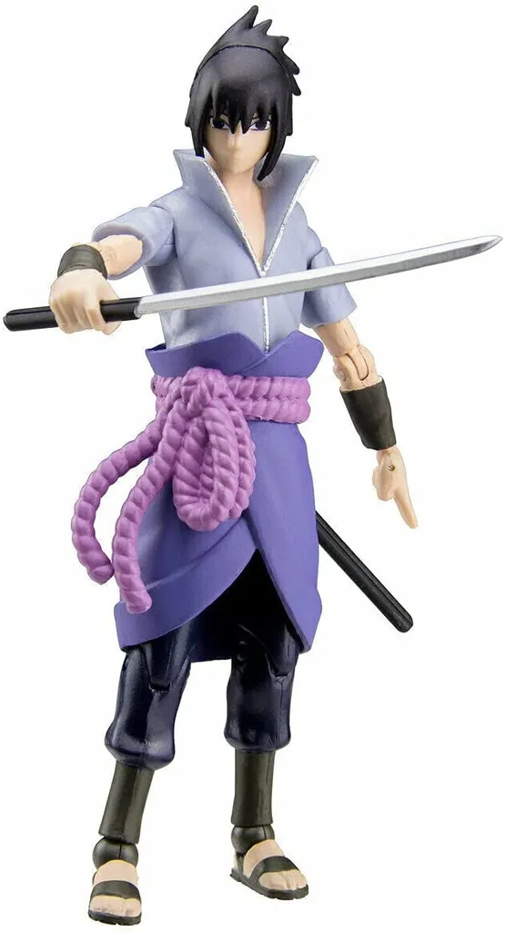 Figurine Naruto Shippuden Sasuke 10 cm - Statue de Collection Manga PVC