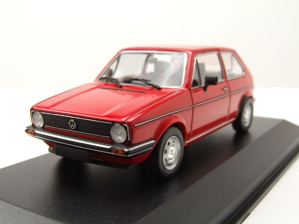 Maxichamps 940055161 VW Golf 1 2-Türer 1980 rot 1:43 Produktbild 