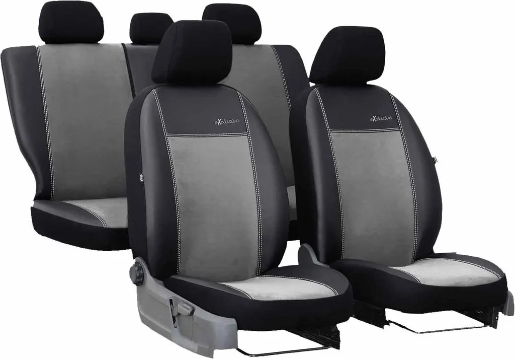 Fodere Sedili Renault Thalia II Grigio Universale - Kit Protezione 11 Pezzi