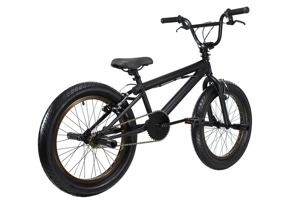 WYLD BMX Freestyle 20 Zoll Fatt - Komplett Bike In Schwarz Für Tricks