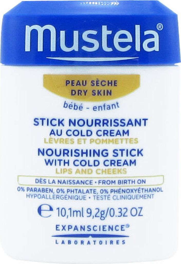 Mustela Bébé Ochronny sztyft nawilżająco-odżywczy 9,2 g Zdjęcie produktu 