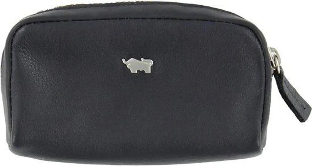 Porte-clés cuir luxe de 11 cm au design golf avec anneau renforcé pro