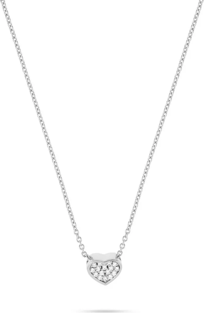 Jette 88494369 Collier Femmes en Argent 925 poli et Zircon 40cm