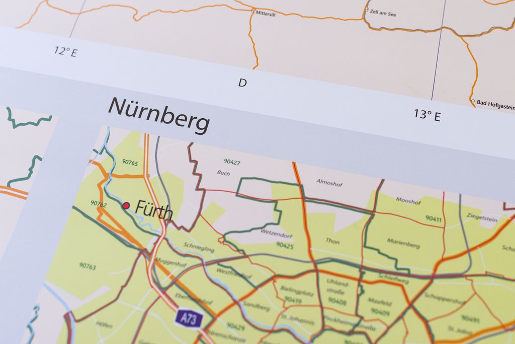 XL Postleitzahlenkarte von Bayern, Wandkarte PLZ, mit Produktbild 5