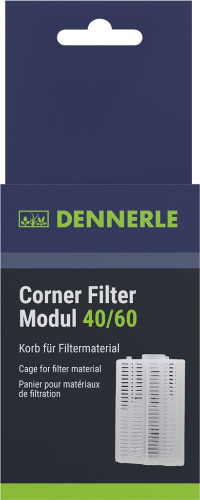 Dennerle 5845 Corner Filter Modul 40/60 - Filterkorb für Produktbild 