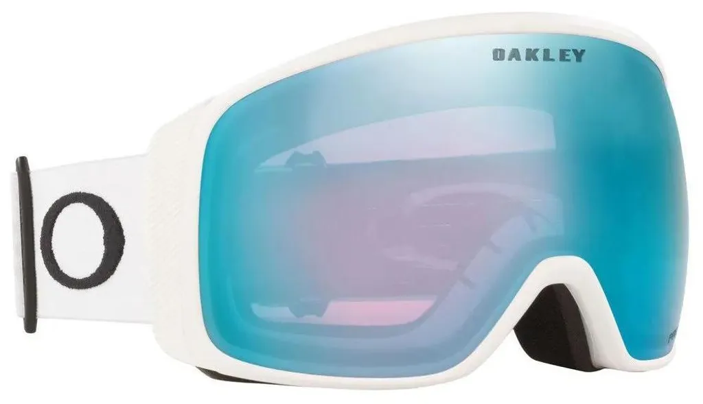Oakley Flight Tracker L Masque Ski Prizm Sapphire Blanc Catégorie 3 - 4