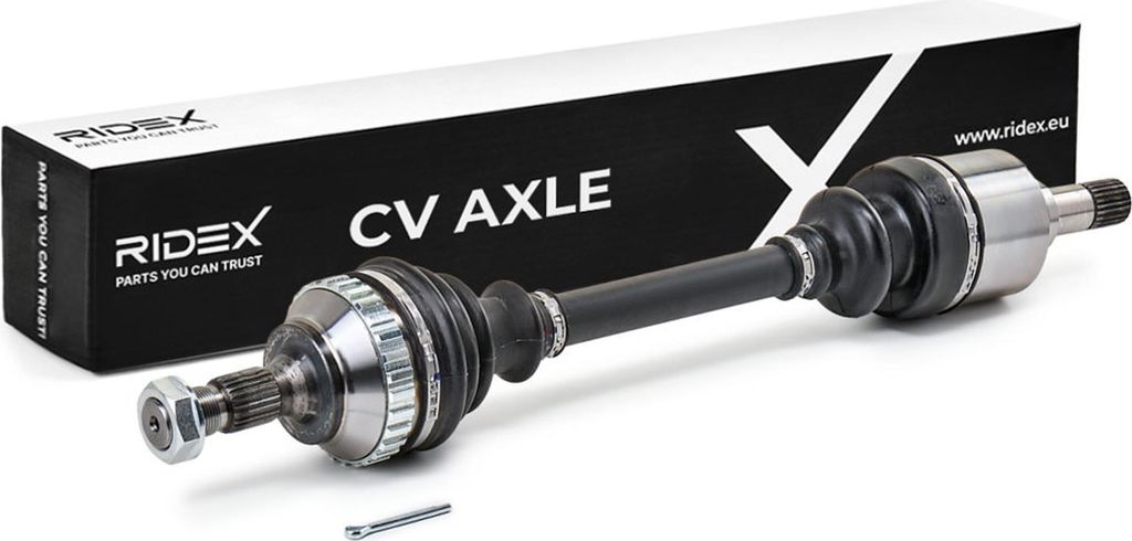 RIDEX 13D0364 Antriebswelle Vorne Links passend für PEUGEOT PARTNER Combispace (5F) PARTNER Kasten (5) PARTNER Pritsche/Fahrgestell für CITROËN