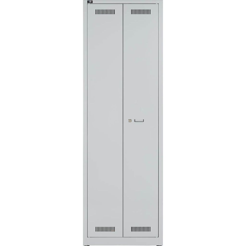 BISLEY LIGHT Putzmittelschrank GL06AZ-245 GL06AZ245 lichtgrau 60,0 x 50,0 x 185,0 cm