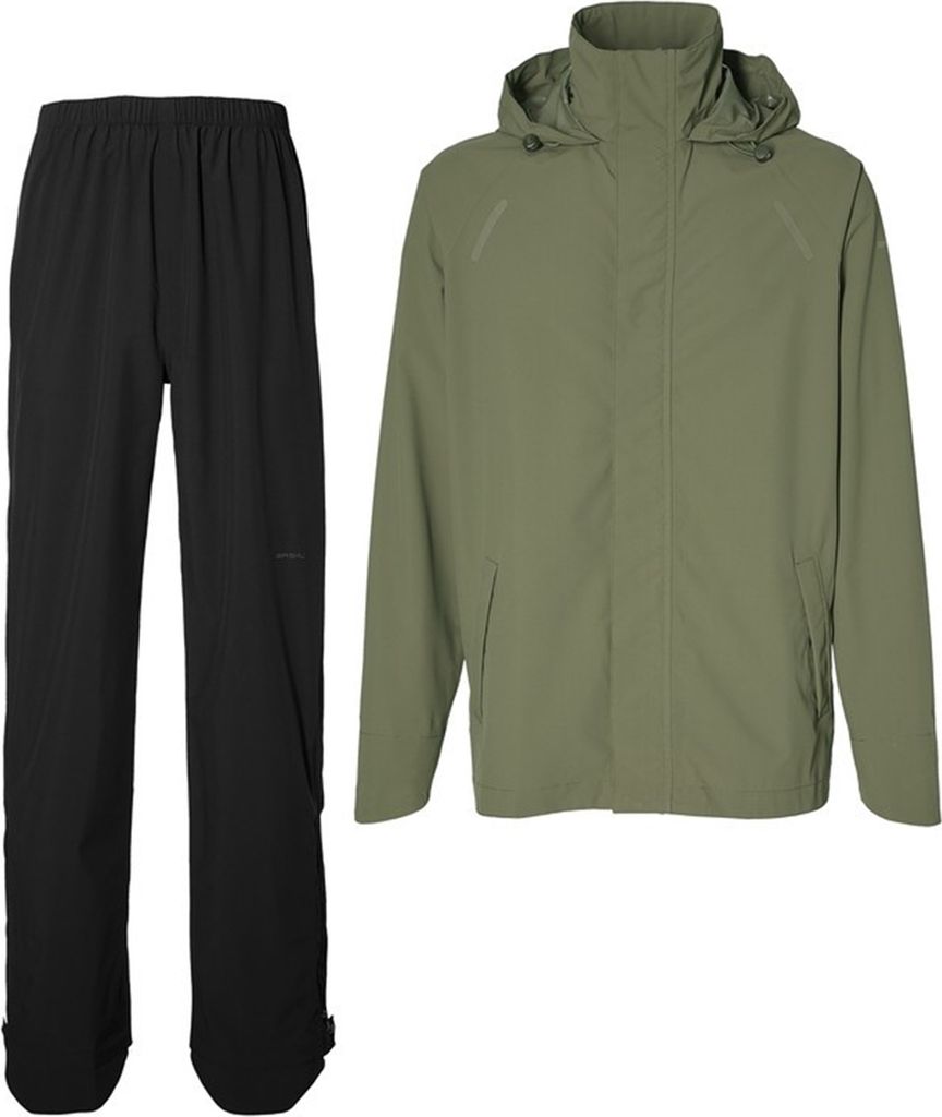 Basil Combinaison de pluie pour vélo Hoga Unisex olive Image du produit 