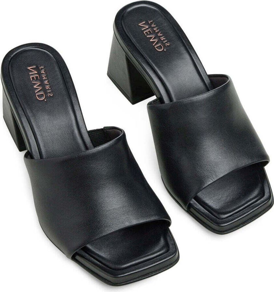 Tamaris Damen Pantoletten 1-27211-42 001 Farbe: Schwarz Größe: 41