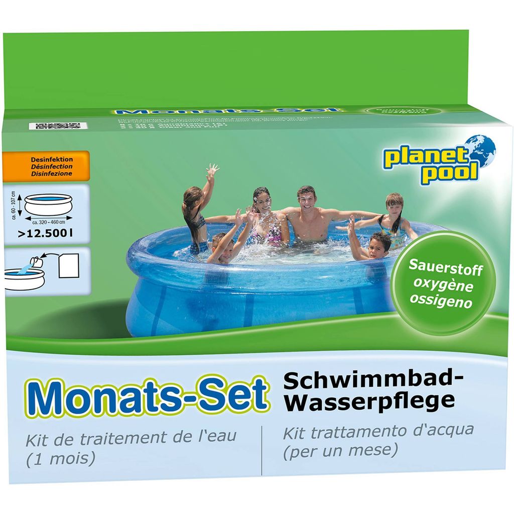 PLANET POOL Monatsset Sauerstoff Produktbild 