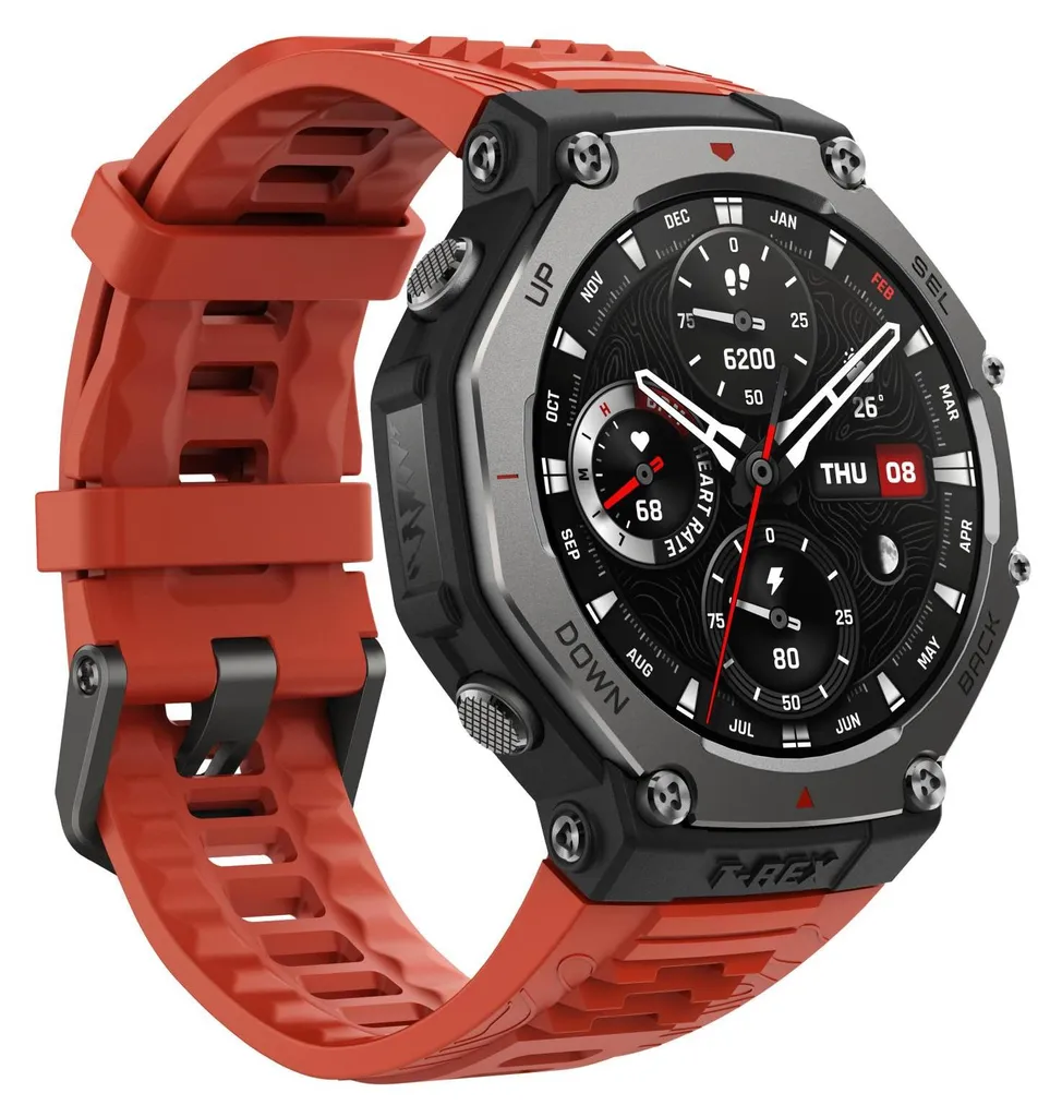 Montre de sport Amazfit T-Rex 3 avec écran AMOLED tactile