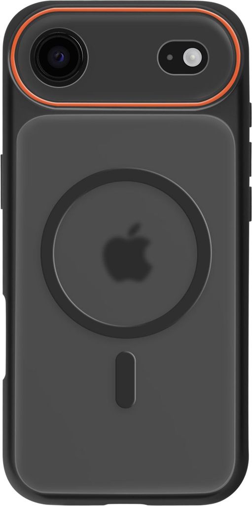 Avizar, MagSafe Hybrid-Hülle mit hartem Rücken iPhone Air, Schwarz