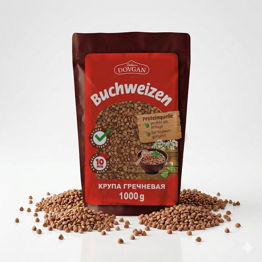Dovgan Buchweizen, 1kg Produktbild 