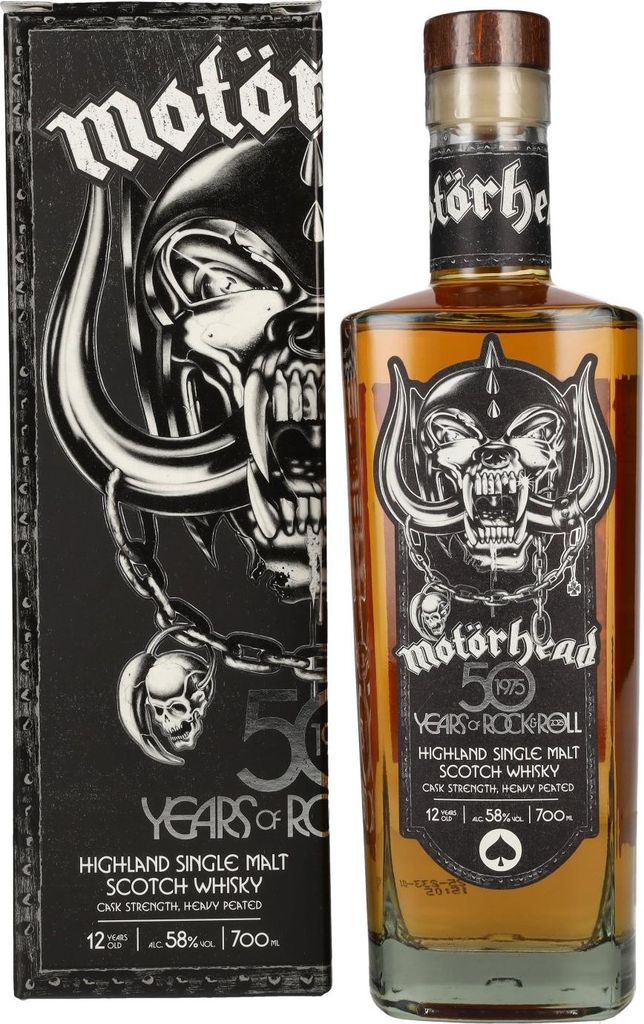 Motörhead 50 Years of Rock & Roll Highland Single Malt Produktbild 