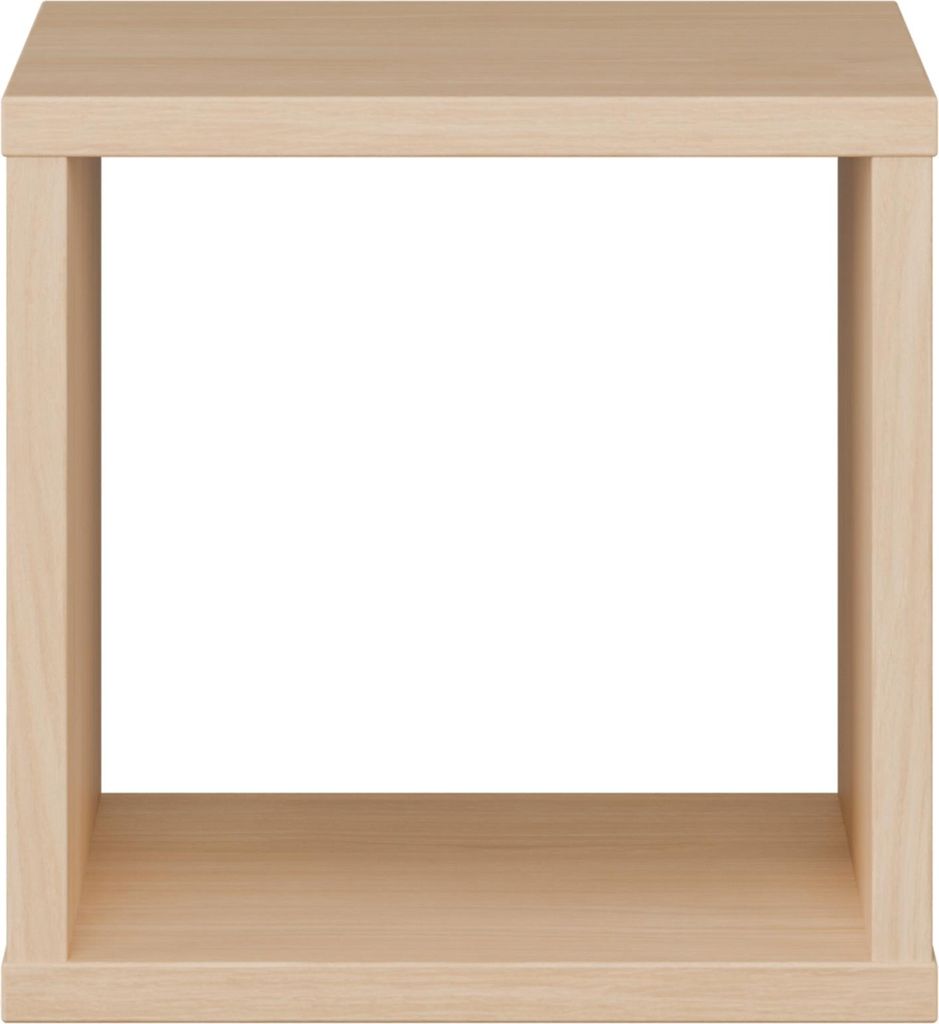 Regalwürfel >MAURO< in Eiche Nachbildung - 38,2x38,3x32,9cm (BxHxT)