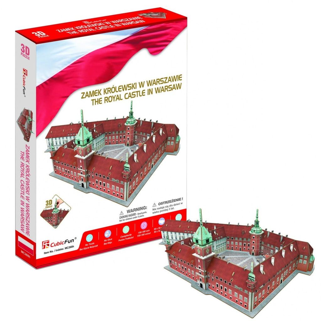 Cubic Fun Königsschloss 3D-Puzzle für Kids & Bauliebhaber