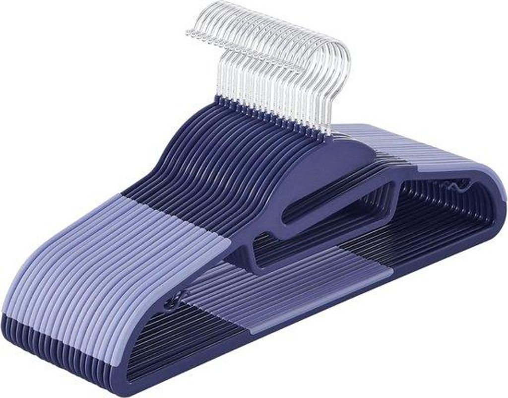 Famanu set van 20 kledinghangers met antisliphaakjes – Productafbeelding 