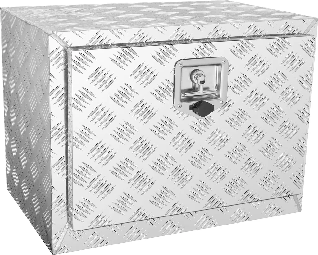 Boîte à Outils Alu Plaques de Diamant 610x430mm avec Serrure de Sécurité