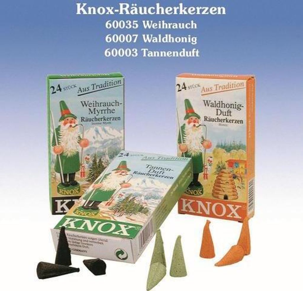 Zubehör Räucherkerzen Tannenduft BxTxH= 6,5x2x12,5cm NEU