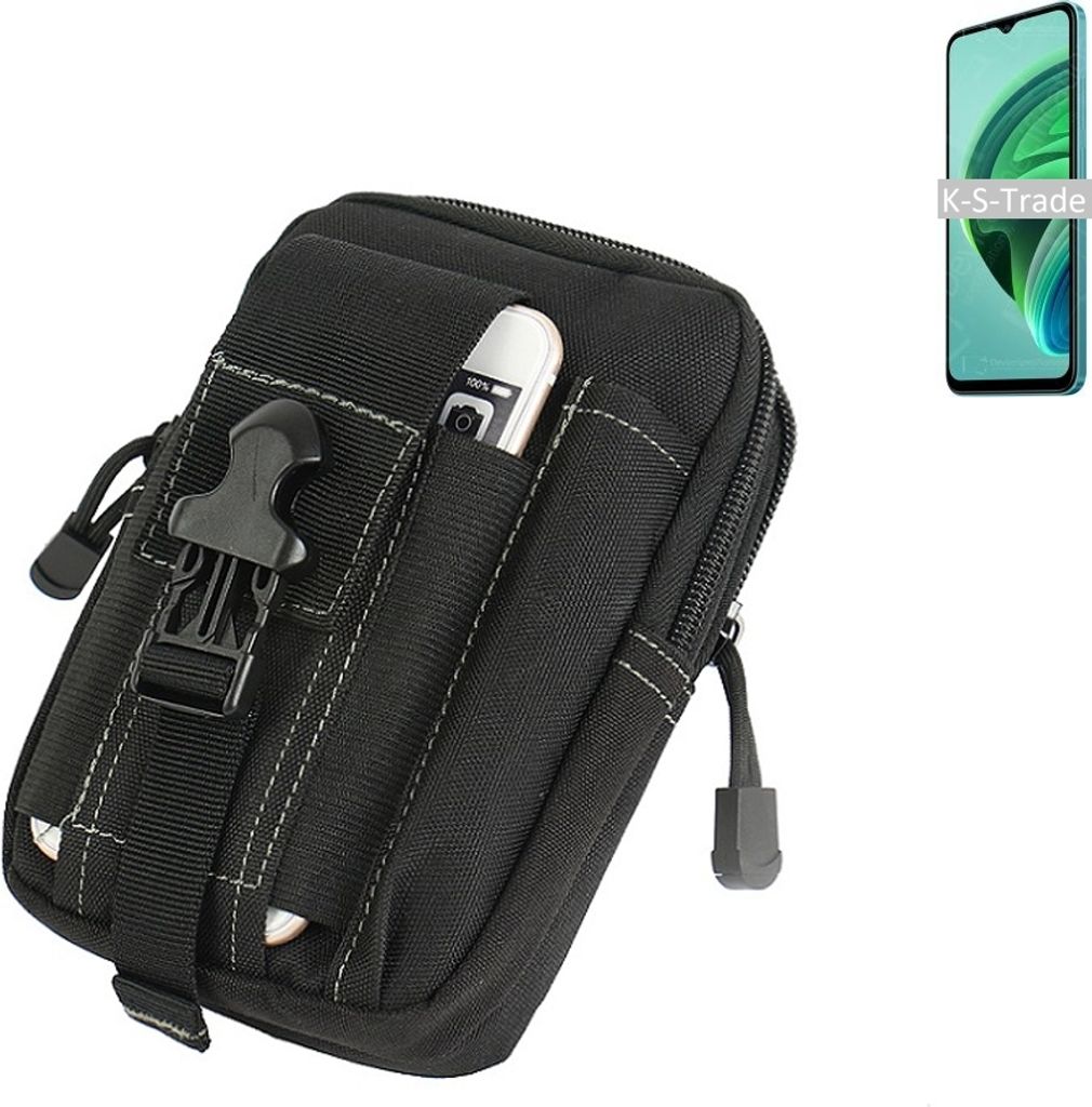K-S-Trade Gürtel Tasche kompatibel mit Xiaomi Redmi Note 11E 5G Gürteltasche Holster Schutz Hülle Handy Hülle Smartphone outdoor Handy-Hülle