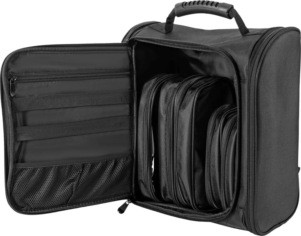 Sac de rangement maquillage anti-chaleur pour protéger vos cosmétiques noirs