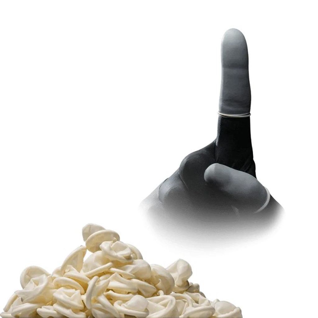 MED-Comfort - Fingerlinge - Latex Puderfrei - XL Produktbild 