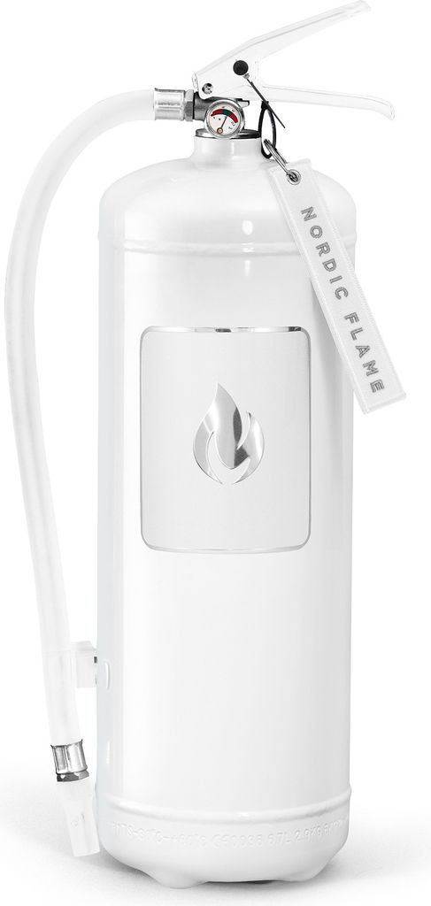 Nordic Flame Feuerlöscher CLASSIC SERIE weiß 6kg