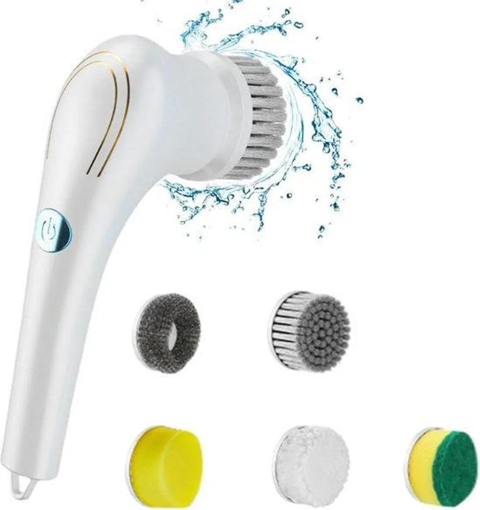Éliminez le calcaire avec la brosse électrique rotative spécial douche