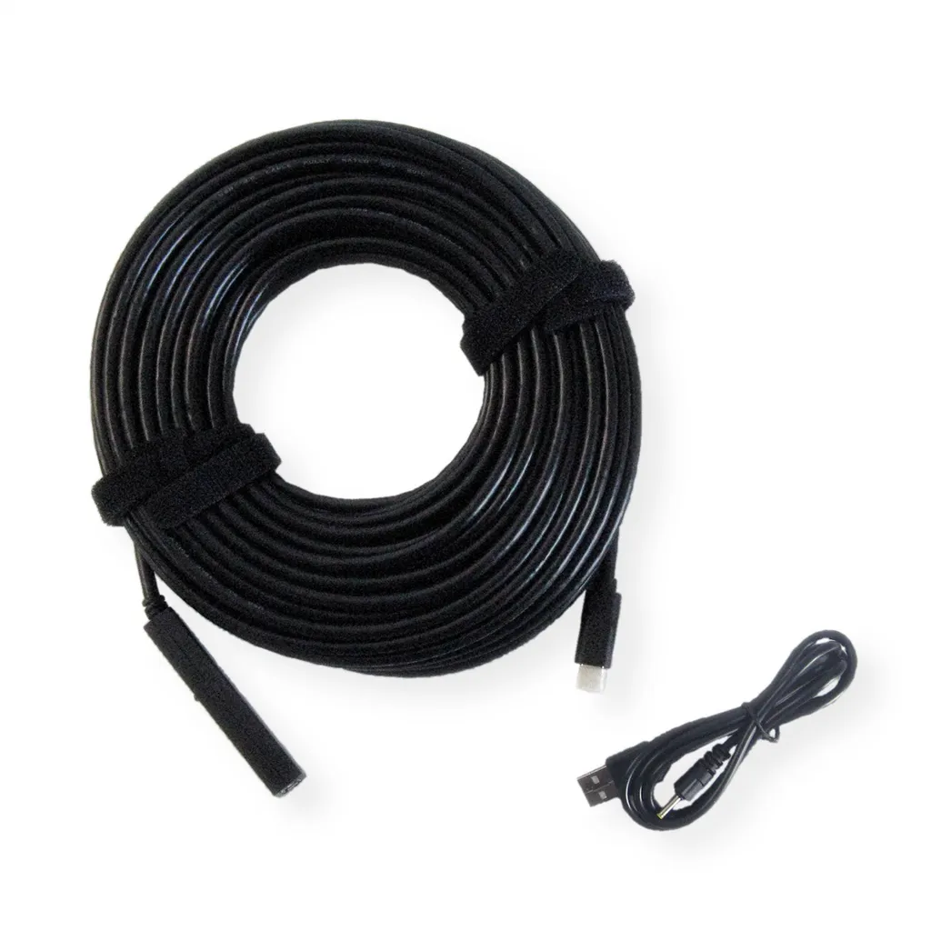 Valeur 12.99.1114 Câble USB 2.0 Type A vers USB C Noir de 20 Mètres