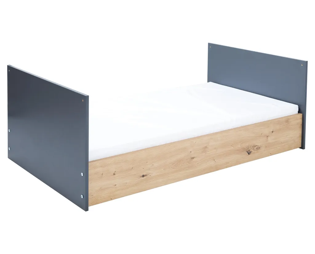 Kit de côtés transformables Alessio Artisan Oak pour lit junior 70x140 cm