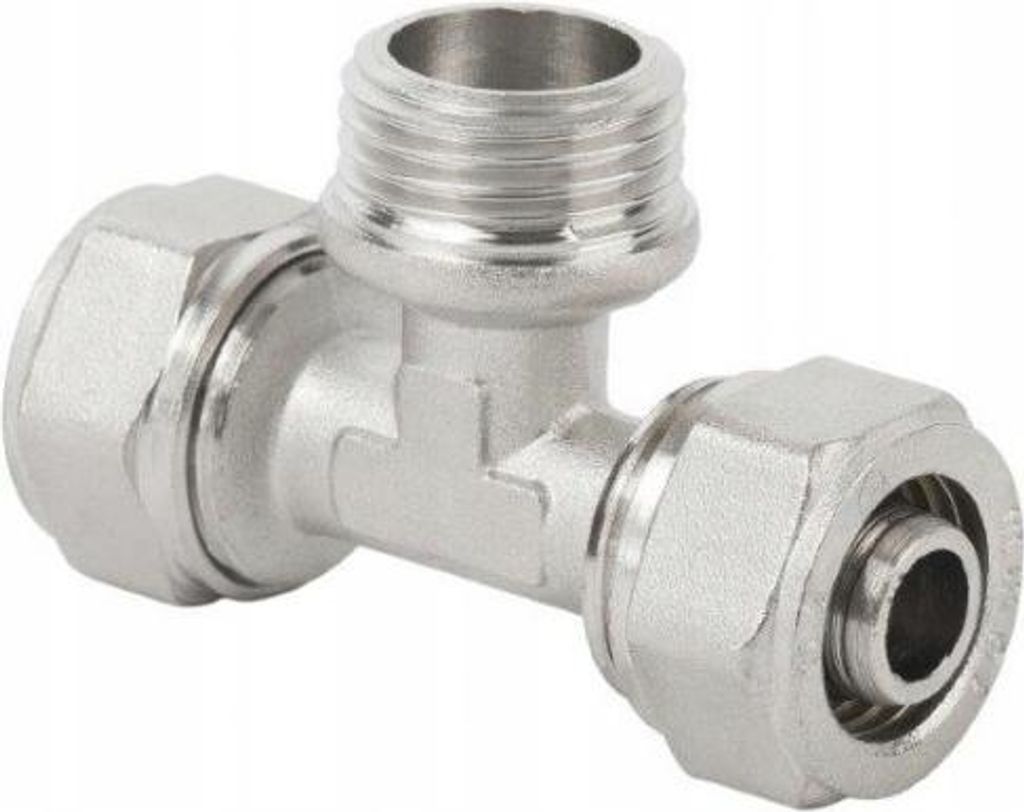 PEX T-STÜCK VERSCHRAUBT 20X3/4X20 GZ Außengewinde
