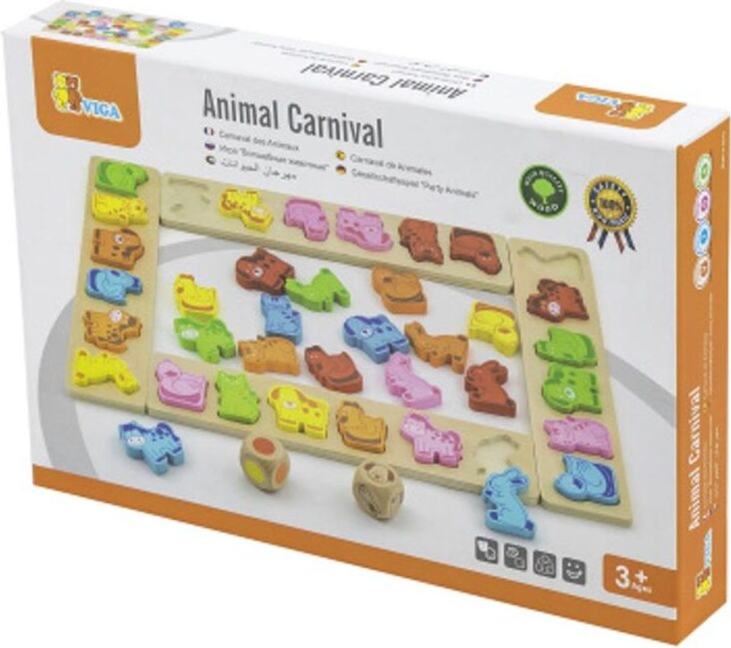 Viga - Holzspiel - Karneval der Tiere Produktbild 
