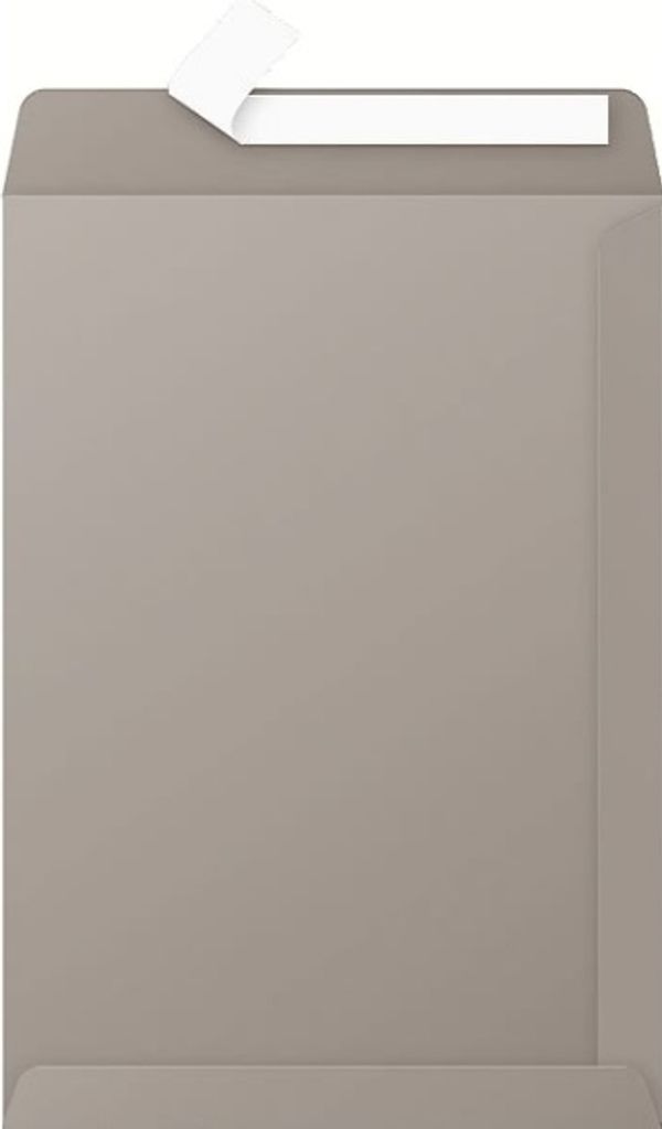 Clairefontaine Umschlag C4 120g dkl-grau