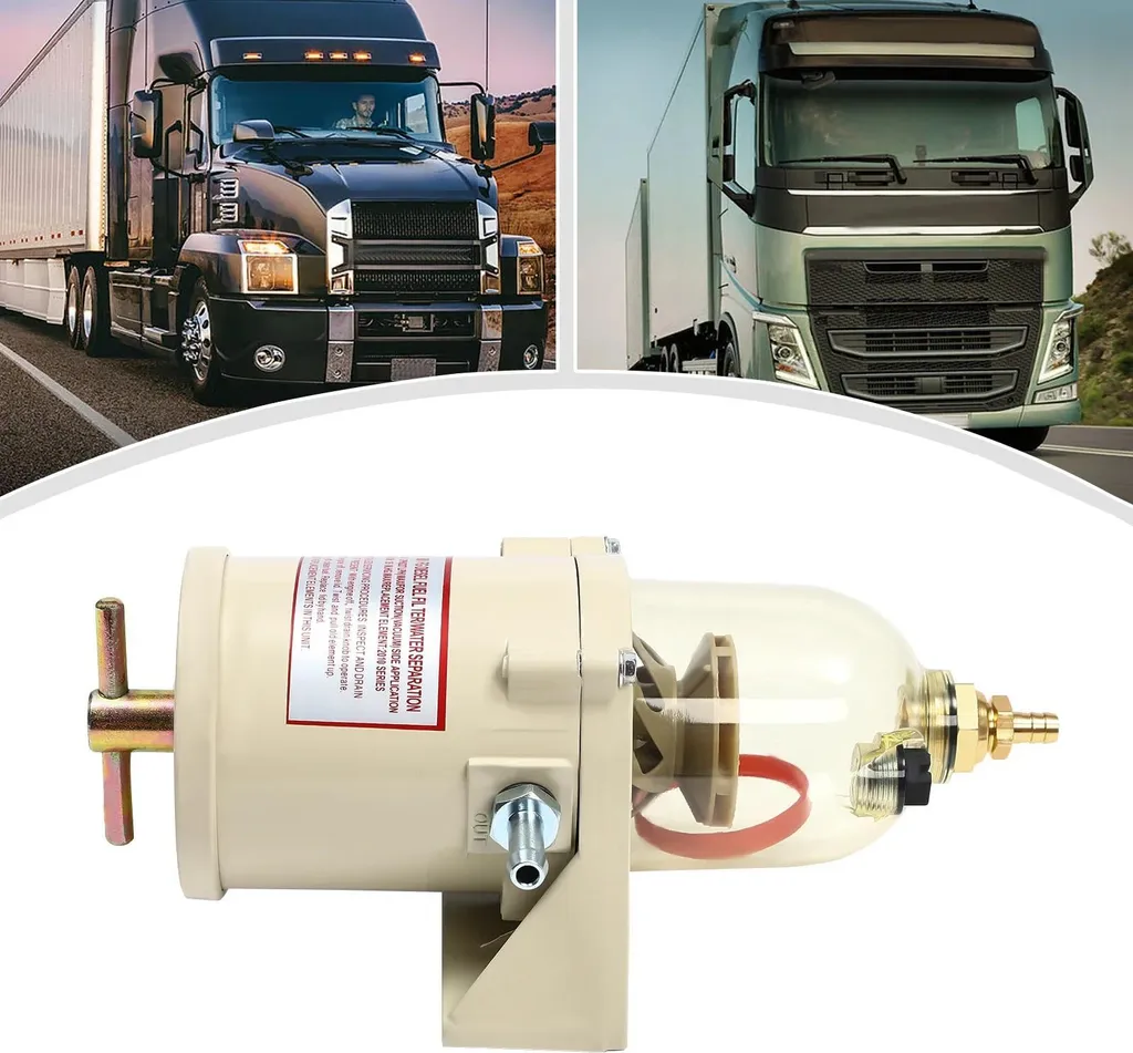 Séparateur huile-eau compact pour moteur diesel avec alliage aluminium
