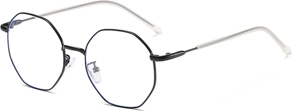 VeyRey Blue Light Oval Ralf Nero: Occhiali Anti Affaticamento Visivo