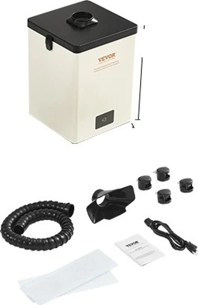 Odsavač kouře, silný sací výkon, 3stupňový filtr, 150 W Obrázek produktu 