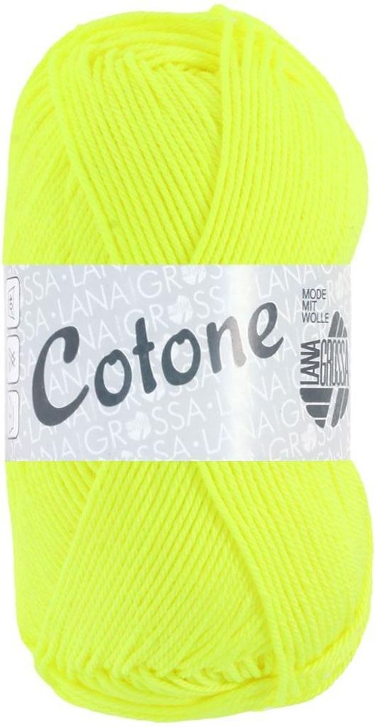 Lana Grossa COTONE NEON 50 g Neon Wolle Baumwollgarn in Produktbild 