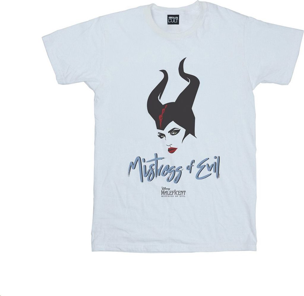 Disney - "Mistress Of Evil" T-Shirt für Herren BI39092 (4XL) (Weiß)