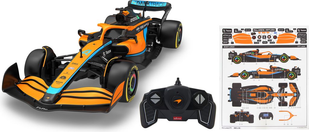 McLaren MCL36 1:18 orange 2,4GHz Produktbild 3