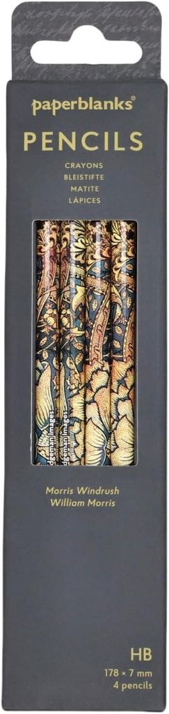 Morris Windrush (William Morris) Pencil (4 Pack)
