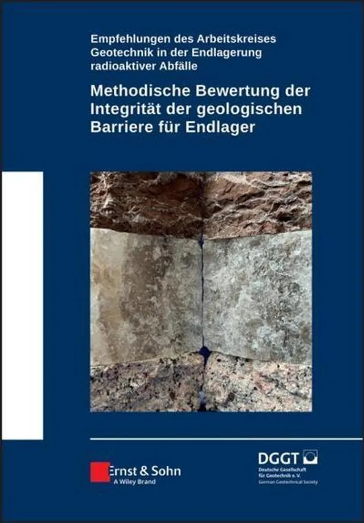 Livre évaluation de l'intégrité de la barrière géologique - Réf 978362
