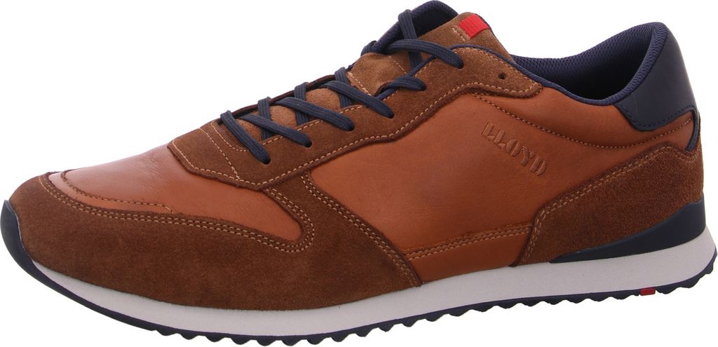 Lloyd Sneaker EDMOND, Rauleder, Braun, Herren