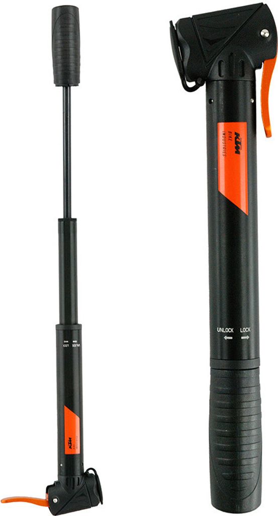 Teleskop-Minipumpe KTM Mini-Teleskop Schwarz