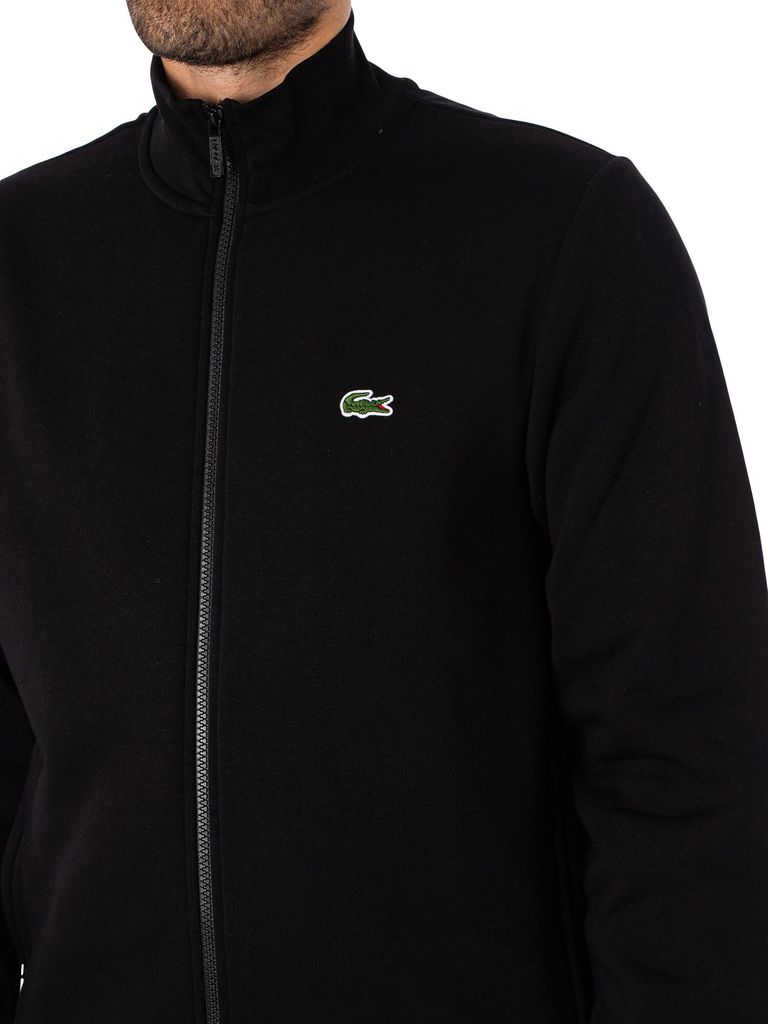Lacoste Jacke Sweatshirt aus aufgerautem Fleece mit Produktbild 13