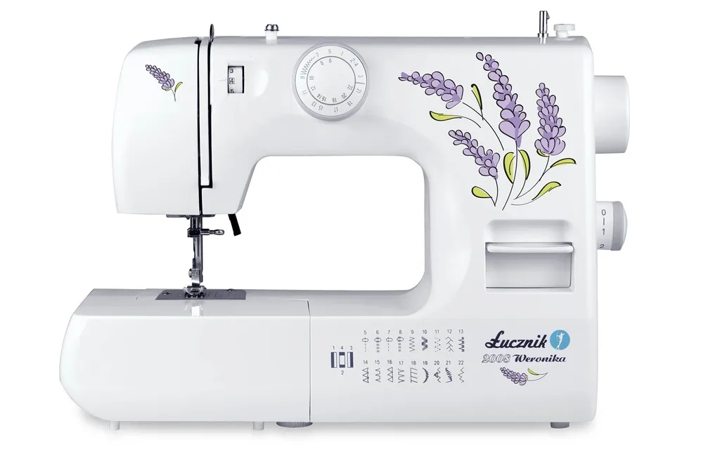 Machine à coudre Lucznik Weronika II 2008 Blanc Électrique 70 W