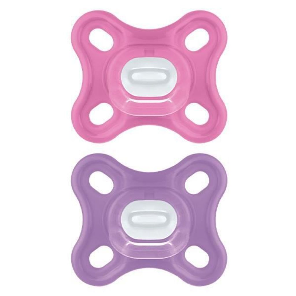 MAM Comfort Silikon Schnuller 2er Set 0 2 Monate Produktbild 